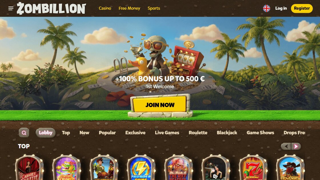 review over de buitenlandse goksite van zombillion casino